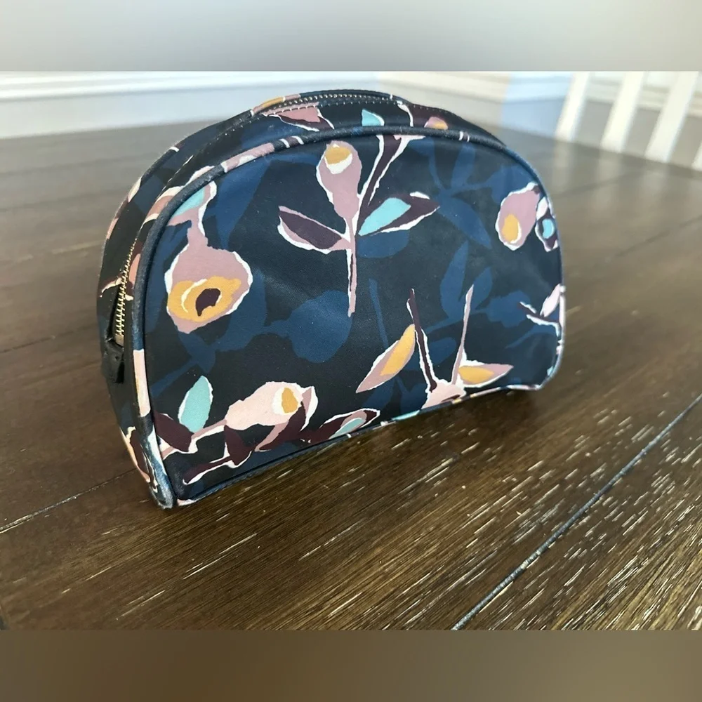 Kate Spade Dawn Paper Rose medium dome cosmetics bag